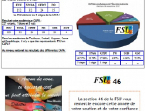 FSU46 Infos n°90 – Décembre