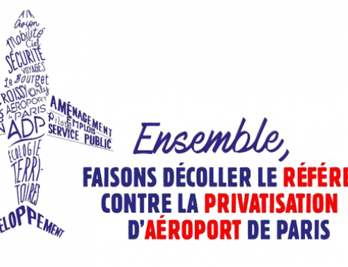 Contre la privatisation d’Aéroports de Paris, gagnons le référendum !