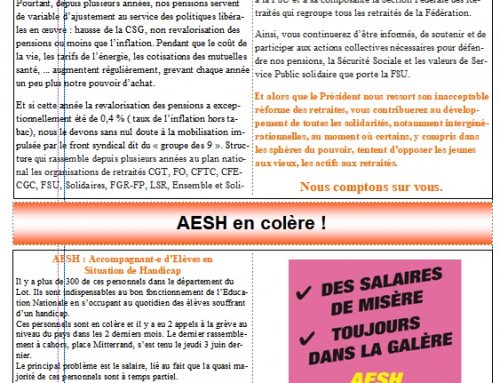 Journal FSU – Juin 2021 – n° 104
