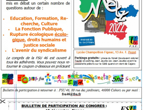 Journal FSU – Déc. 2021 – n° 106