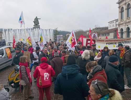 Grève du 1er octobre : près de 500 personnes mobilisées à Cahors et à Figeac