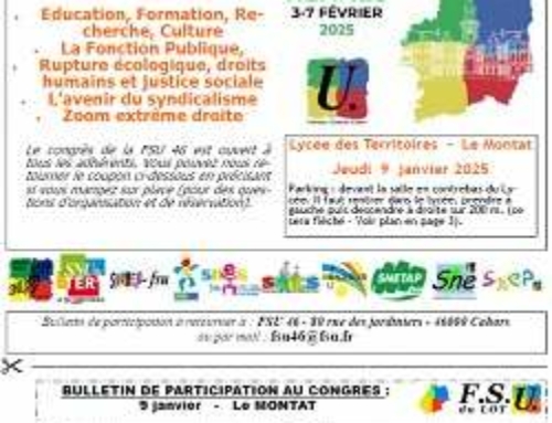 Journal FSU – déc. 2024 – n° 118