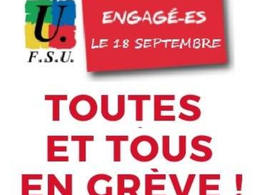 Les sacrifices pour le monde du travail, ça suffit ! le 18 septembre, TOUTES ET TOUS EN GRÈVE !
