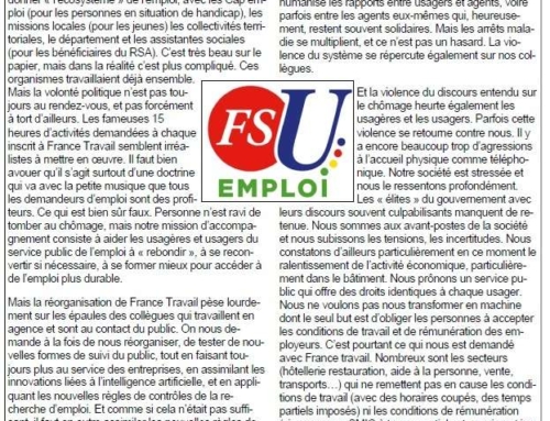 Journal FSU – mars 2025 – n° 119